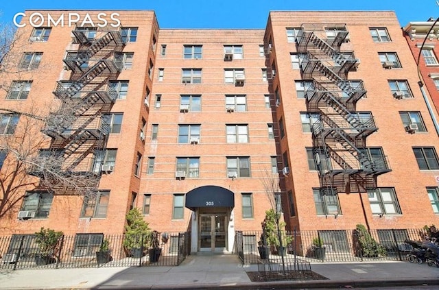 view of property