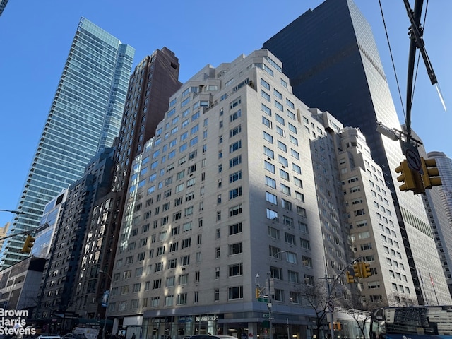 view of property with a view of city