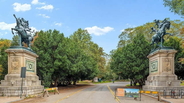 view of road