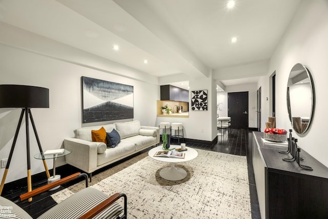 254 Park Ave S Garden, Unit Garden, New York City, NY 10010 - living room featuring recessed lighting
