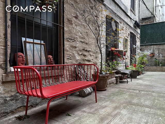 270 Convent Ave Unit 8B, New York City, NY 10031 - view of patio / terrace