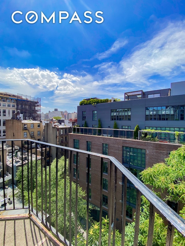 211 Thompson St Unit Ph6D, New York City, NY 10012 - balcony featuring a city view
