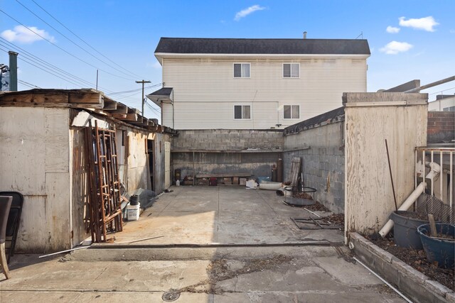 exterior space with a patio area and fence