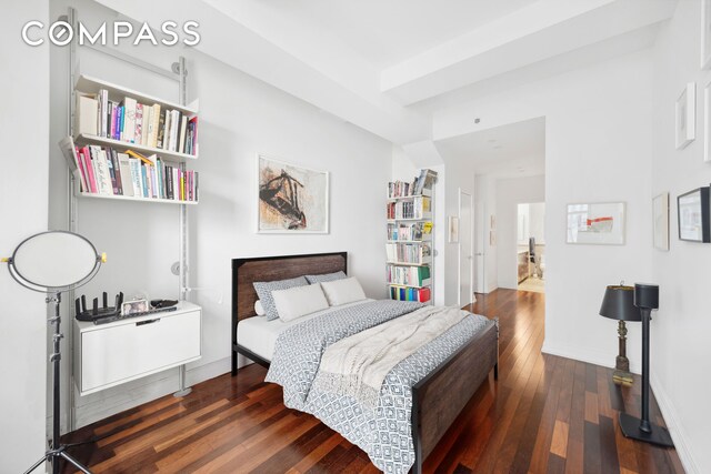1 Hanson Pl Unit 15M, New York City, NY 11243 - bedroom featuring wood-type flooring