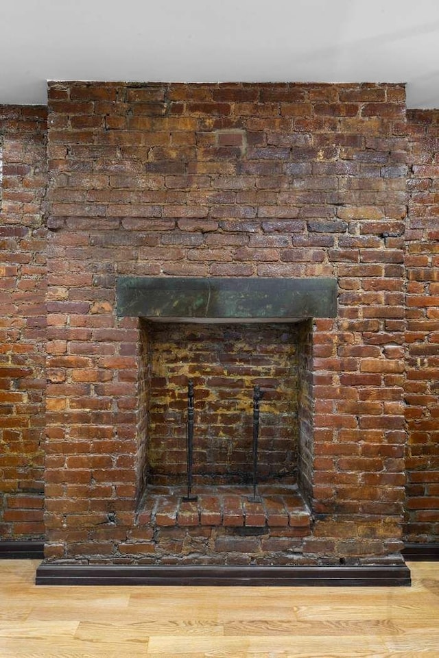 interior details featuring wood finished floors