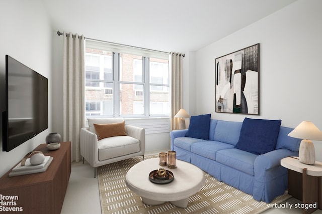 view of living area
