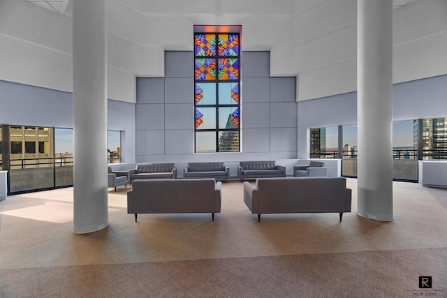 view of community lobby