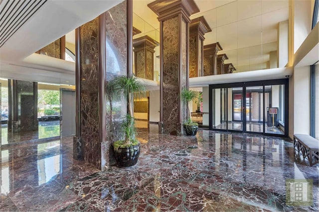 view of building lobby
