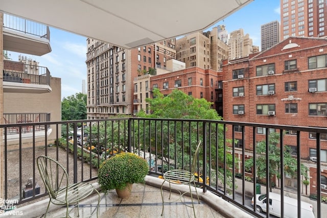 10 W 66th St Unit 4F, New York City, NY 10023 - balcony featuring a view of city