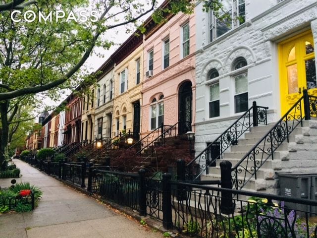 view of property with a fenced front yard