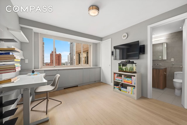 301 E 78th St Unit 16Ef, New York City, NY 10075 - office space featuring light wood finished floors