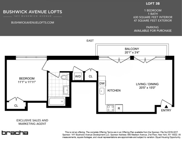 1411 Bushwick Ave Unit 3B, New York City, NY 11207