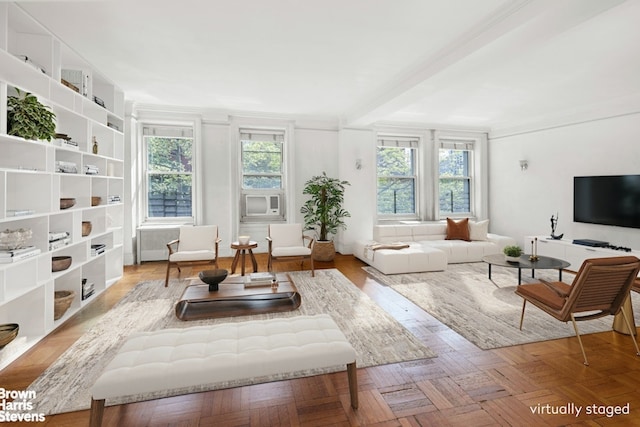 sunroom / solarium featuring a wealth of natural light