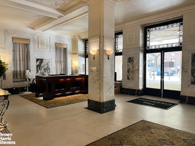 view of building lobby