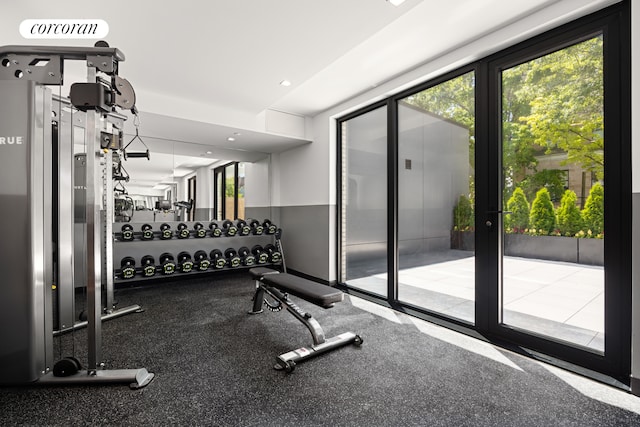 27-09 40th Ave Unit 3G, New York City, NY 11101 - workout area with plenty of natural light
