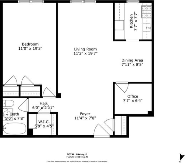 175-45 88th Ave Unit 6M, New York City, NY 11432 - floor plan / room layout