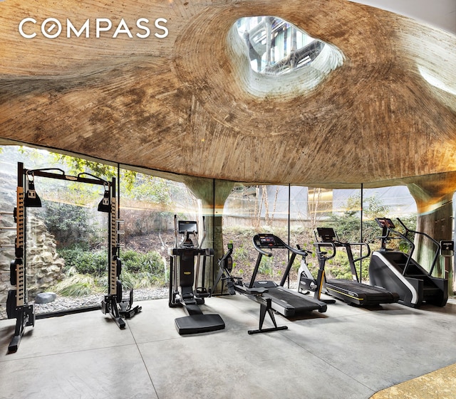 325 W Broadway Unit 7B, New York City, NY 10013 - gym featuring plenty of natural light