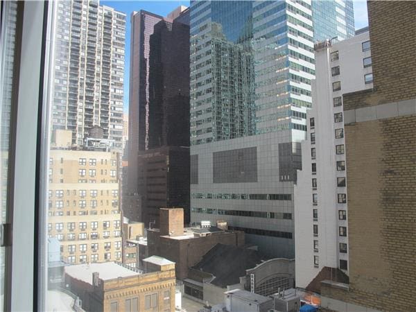 exterior space featuring a city view
