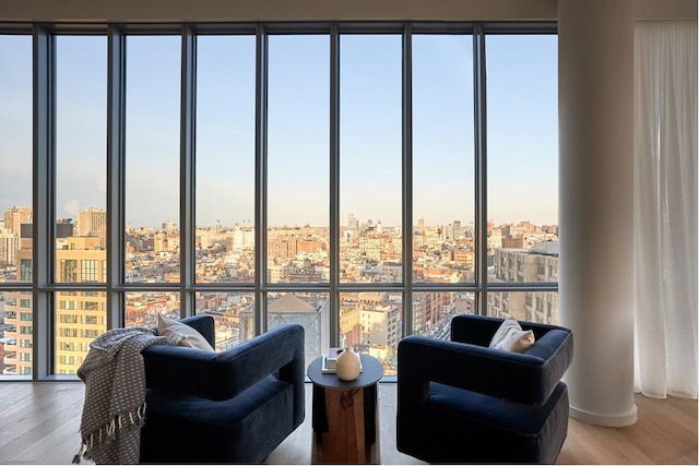 565 Broome St Unit N27B, New York City, NY 10013 - interior space featuring a city view