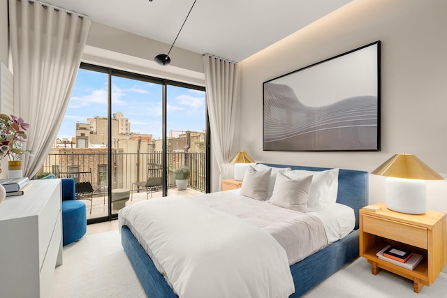 303 W 113th St Ph, Ph, New York City, NY 10026 - bedroom with access to exterior