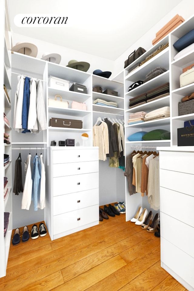 299 Riverside Dr Unit 3C, New York City, NY 10025 - spacious closet with wood finished floors