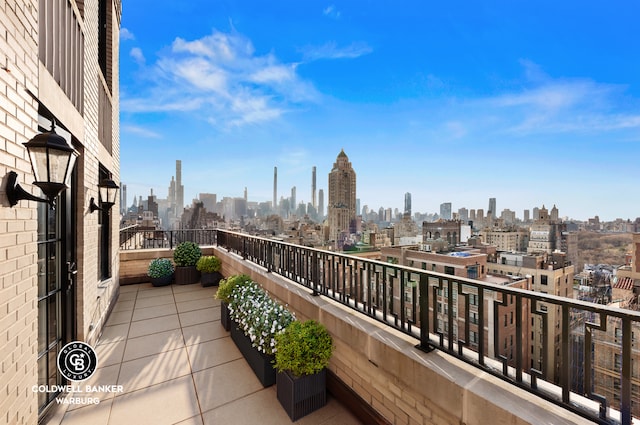 895 Park Ave Unit 16/17/18A, New York City, NY 10075 - balcony with a view of city