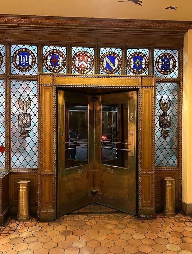 25 Tudor City Pl Unit 2119, New York City, NY 10017 - entrance to property featuring french doors