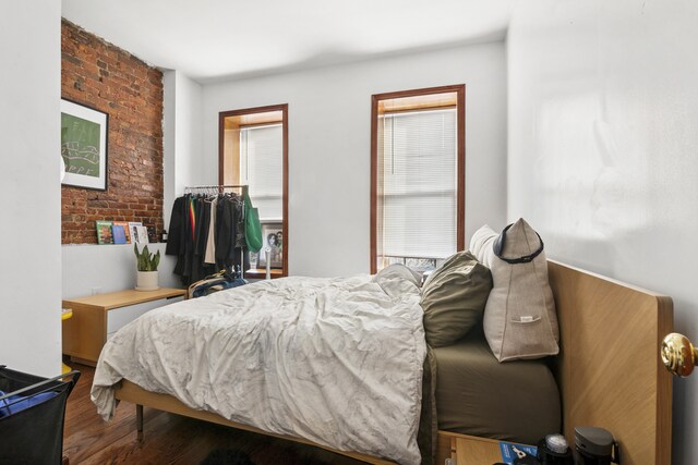 867 Lafayette Ave, New York City, NY 11221 - bedroom with wood finished floors