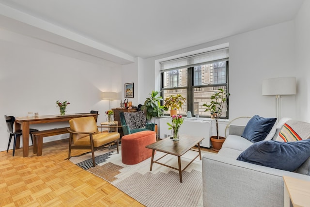 view of living room