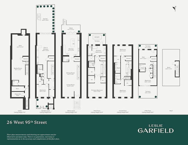 26 W 95th St, New York City, NY 10025 - floor plan