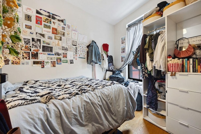 118 Kingsland Ave Unit 1, New York City, NY 11222 - bedroom with wood finished floors