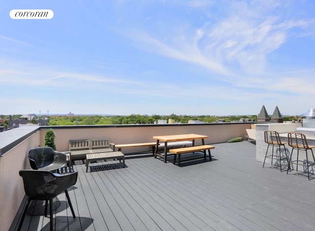 view of deck