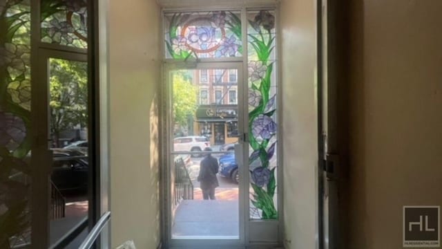 entryway with plenty of natural light