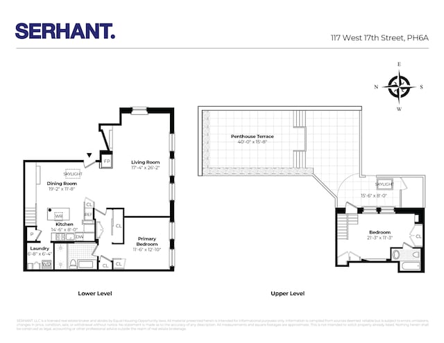 117 W 17th St Unit Ph6A, New York City, NY 10011 - floor plan / room layout