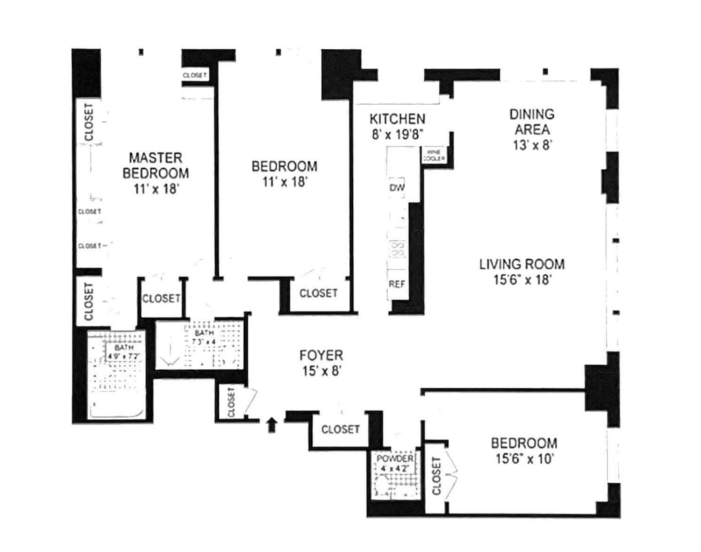 501 E 79th St Unit 12B, New York City, NY 10075 - property floor plan