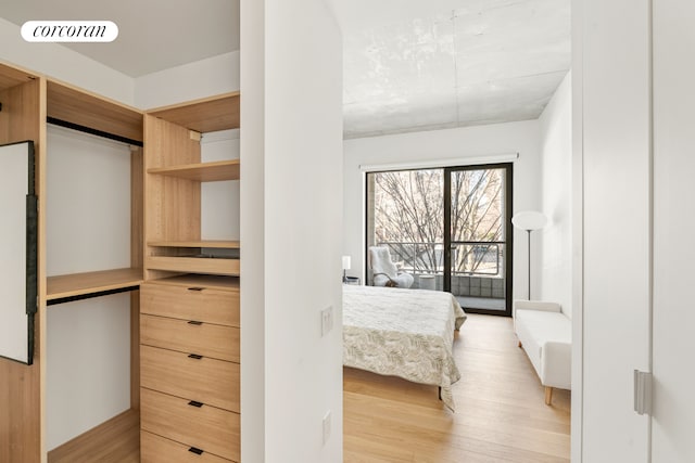 450 Warren St Twoc, Unit Twoc, New York City, NY 11217 - bedroom with light wood-style flooring and access to outside