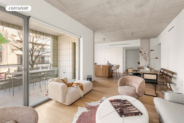 450 Warren St Twoc, Unit Twoc, New York City, NY 11217 - living area with wood finished floors