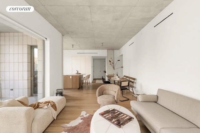 450 Warren St Twoc, Unit Twoc, New York City, NY 11217 - living room featuring light wood-style flooring