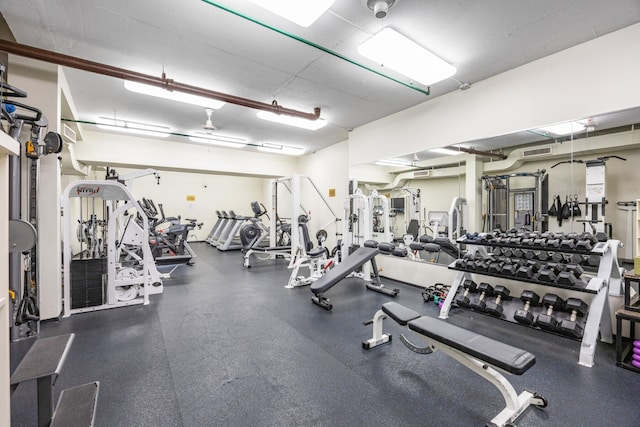 75 E End Ave Unit 19C, New York City, NY 10028 - view of gym