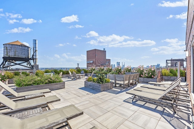 75 E End Ave Unit 19C, New York City, NY 10028 - view of patio / terrace with a view of city