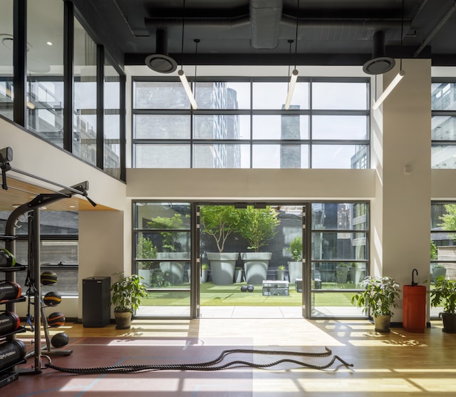 view of community lobby