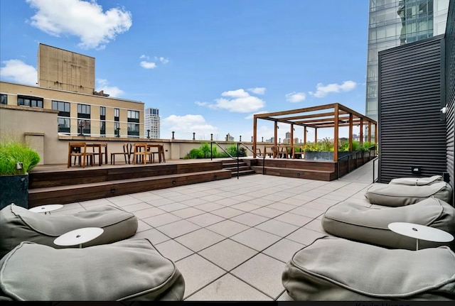 view of patio