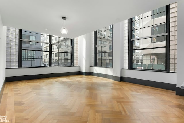 51 Jay St Unit 1D, New York City, NY 11201 - spare room featuring baseboards
