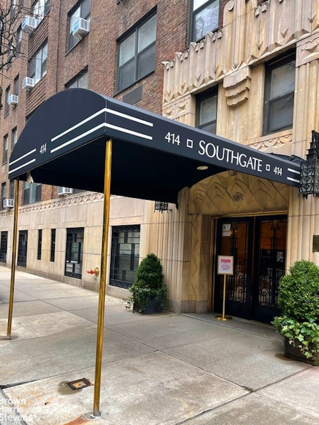 414 E 52nd St Unit 10E, New York City, NY 10022 - view of building exterior with cooling unit