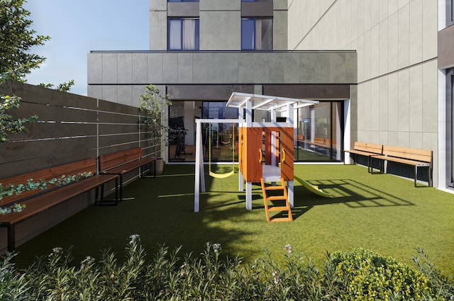 28 Herbert St Unit 4C, New York City, NY 11222 - view of communal playground