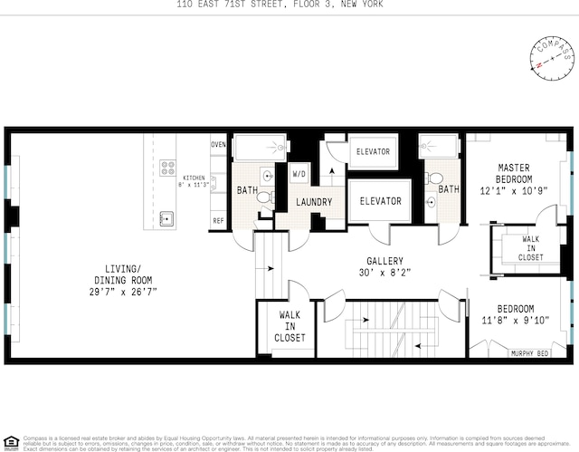 110 E 71st St Unit 3, New York City, NY 10021 - property floor plan