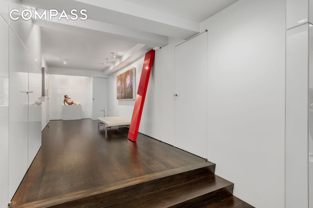 110 E 71st St Unit 3, New York City, NY 10021 - stairway featuring wood finished floors