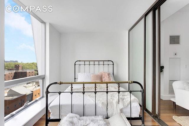 150 Myrtle Ave Unit 602, New York City, NY 11201 - bedroom with wood finished floors