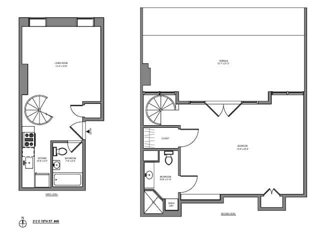 212 E 70th St Unit 4B, New York City, NY 10021 - property floor plan