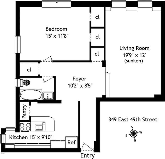 view of layout